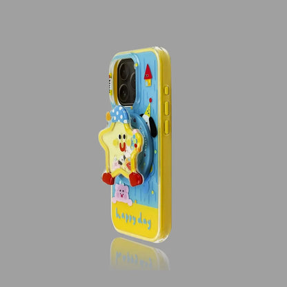 Happy Day & Summer Cat Design iPhone Case SEACASE