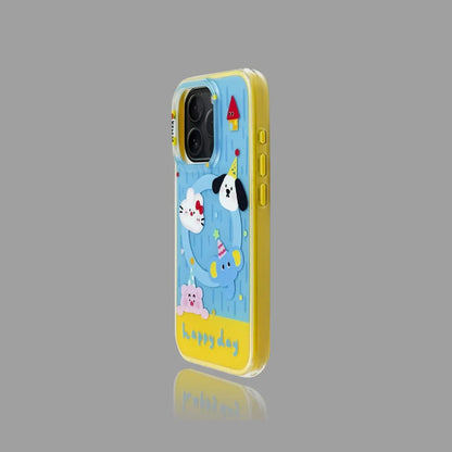 Happy Day & Summer Cat Design iPhone Case SEACASE