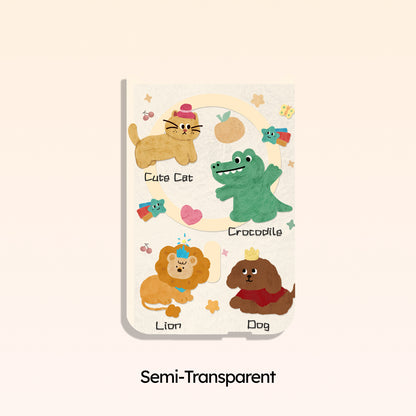 재미있는 콜라주 스타일 컬렉션