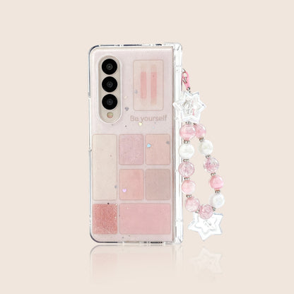 Galaxy Z Fold Protective Case - Eyeshadow Palette Inspired Design