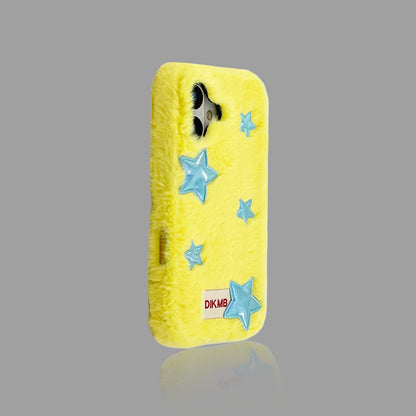 Fuzzy Star Pattern iPhone Case