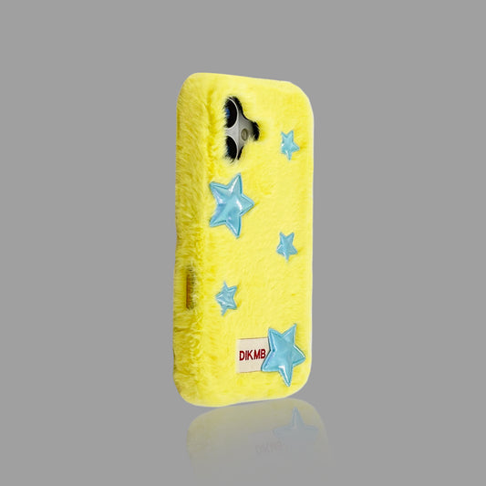 Fuzzy Star Pattern iPhone Case