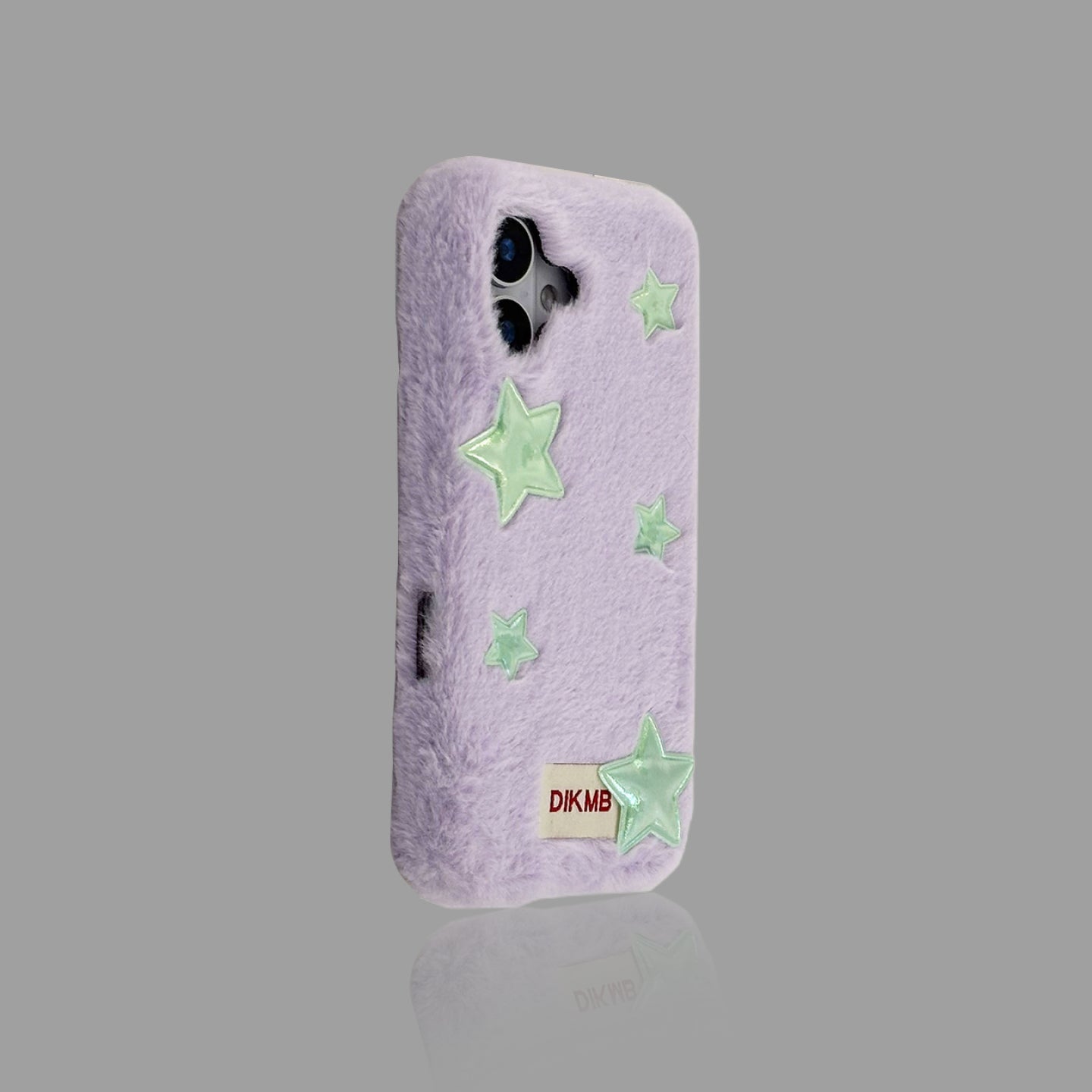 Fuzzy Star Pattern iPhone Case