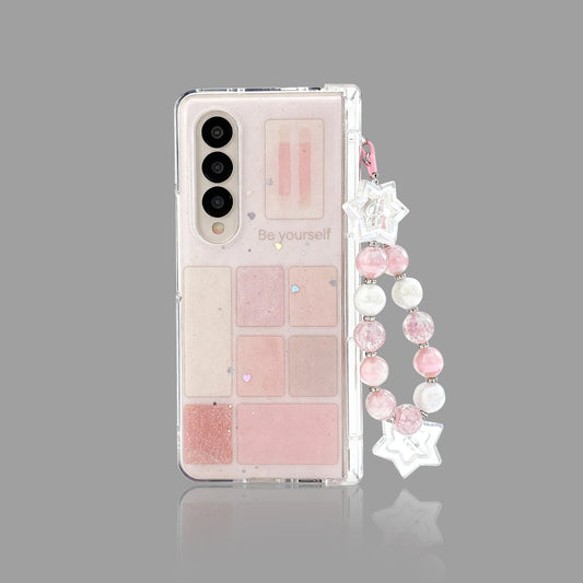 Galaxy Z Fold Protective Case - Eyeshadow Palette Inspired Design