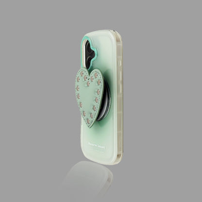 Heart-Shaped MagSafe Stand iPhone Case