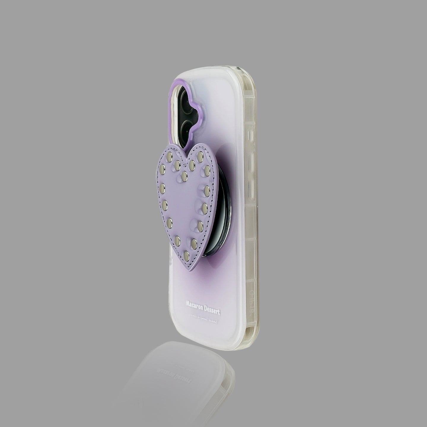 Heart-Shaped MagSafe Stand iPhone Case