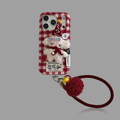 Handmade Plush Puppy iPhone Case 我的商店