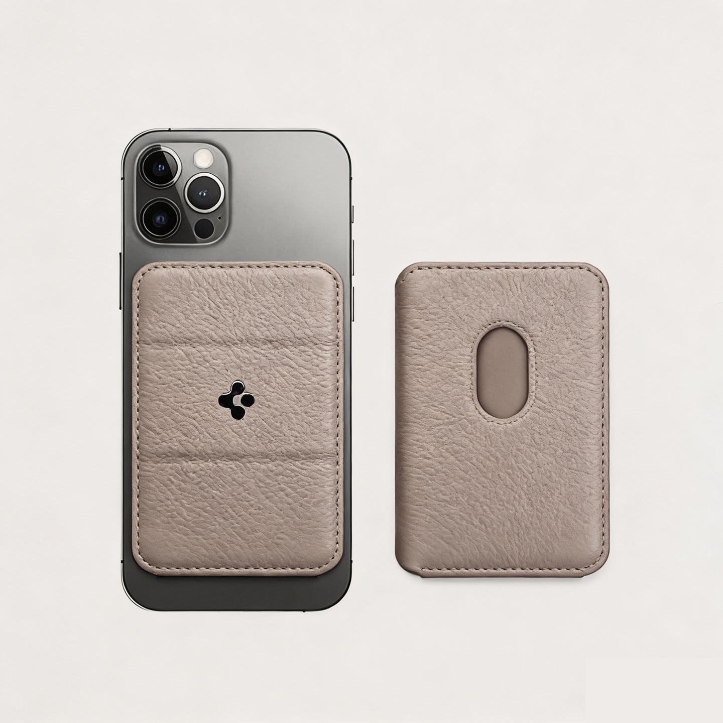 Magnetic Card Holder with Stand for iPhone, Portable MagSafe Wallet Card Sleeve