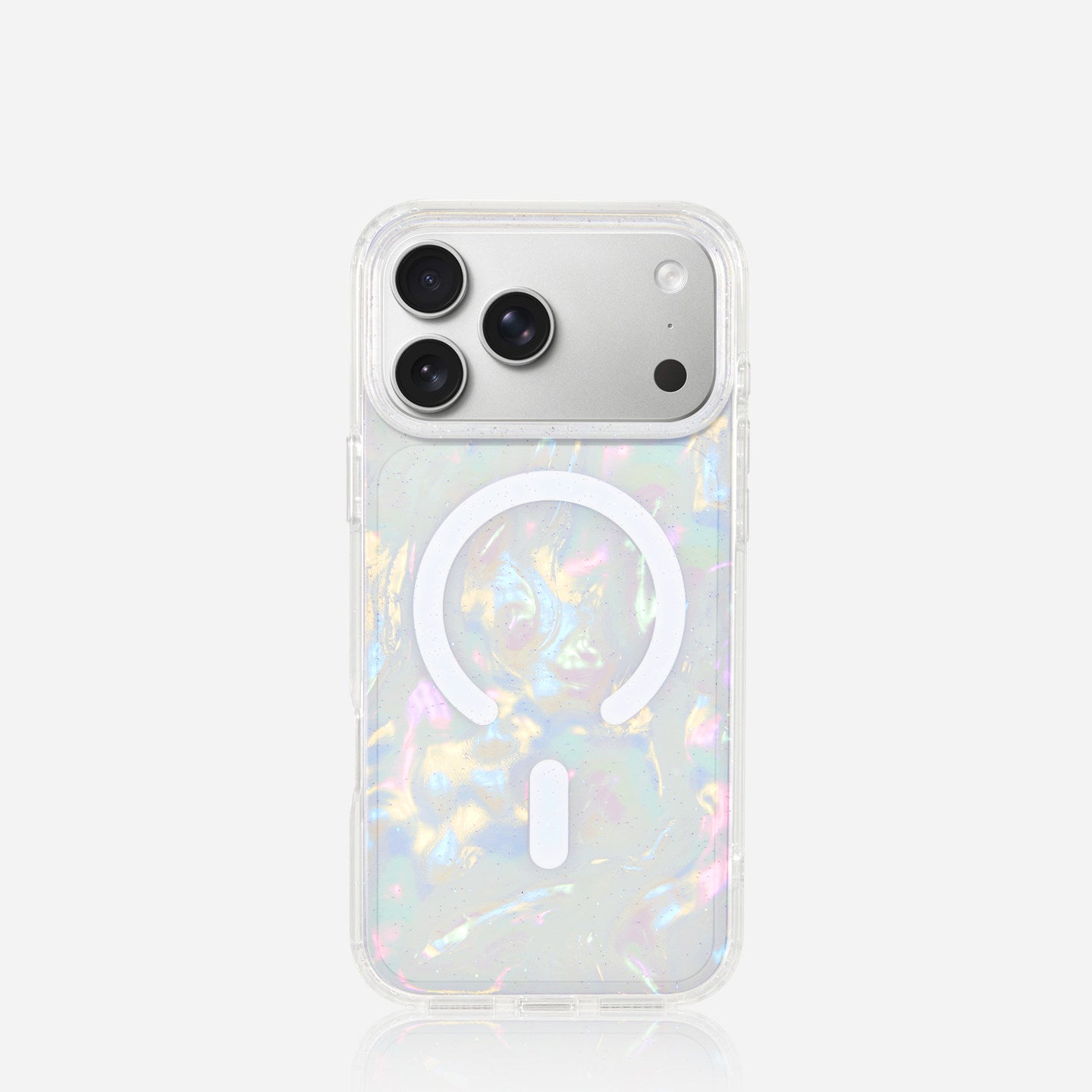 カラフルシェル柄MagSafe対応iPhoneケース