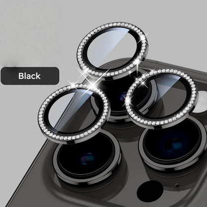 iPhone用ラインストーンカメラレンズプロテクター