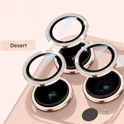 iPhone用ラインストーンカメラレンズプロテクター