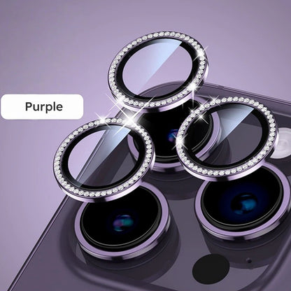 iPhone用ラインストーンカメラレンズプロテクター