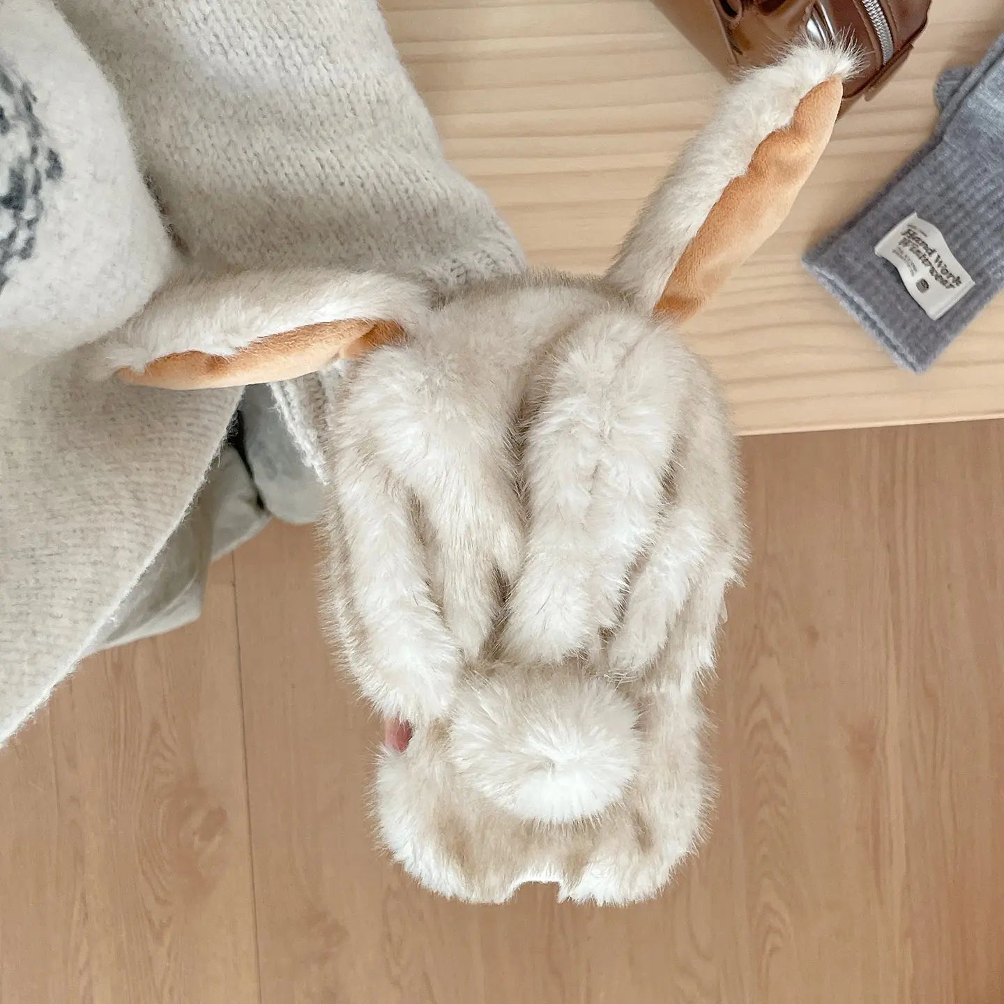 Plush Bunny iPhone Case Sweet Healing Style SEACASE