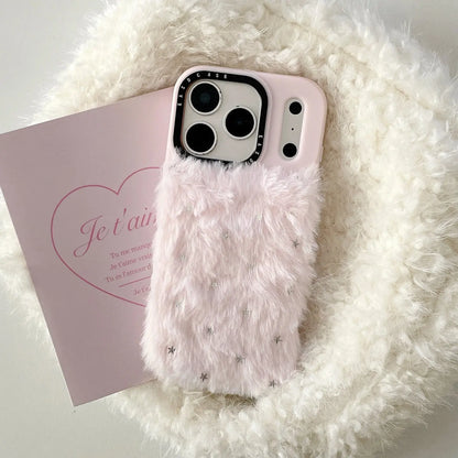 Plush Star iPhone Case Soft Silicone Frame Hard Back SEACASE
