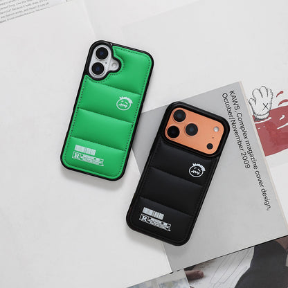 Down Jacket-Inspired Couple's iPhone Case