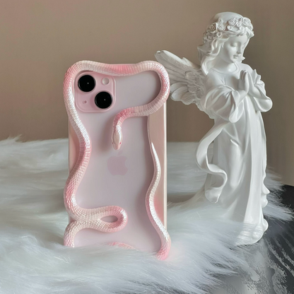 Bold Wrapped Snake Design iPhone Case