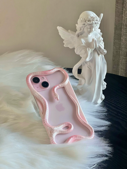 Bold Wrapped Snake Design iPhone Case