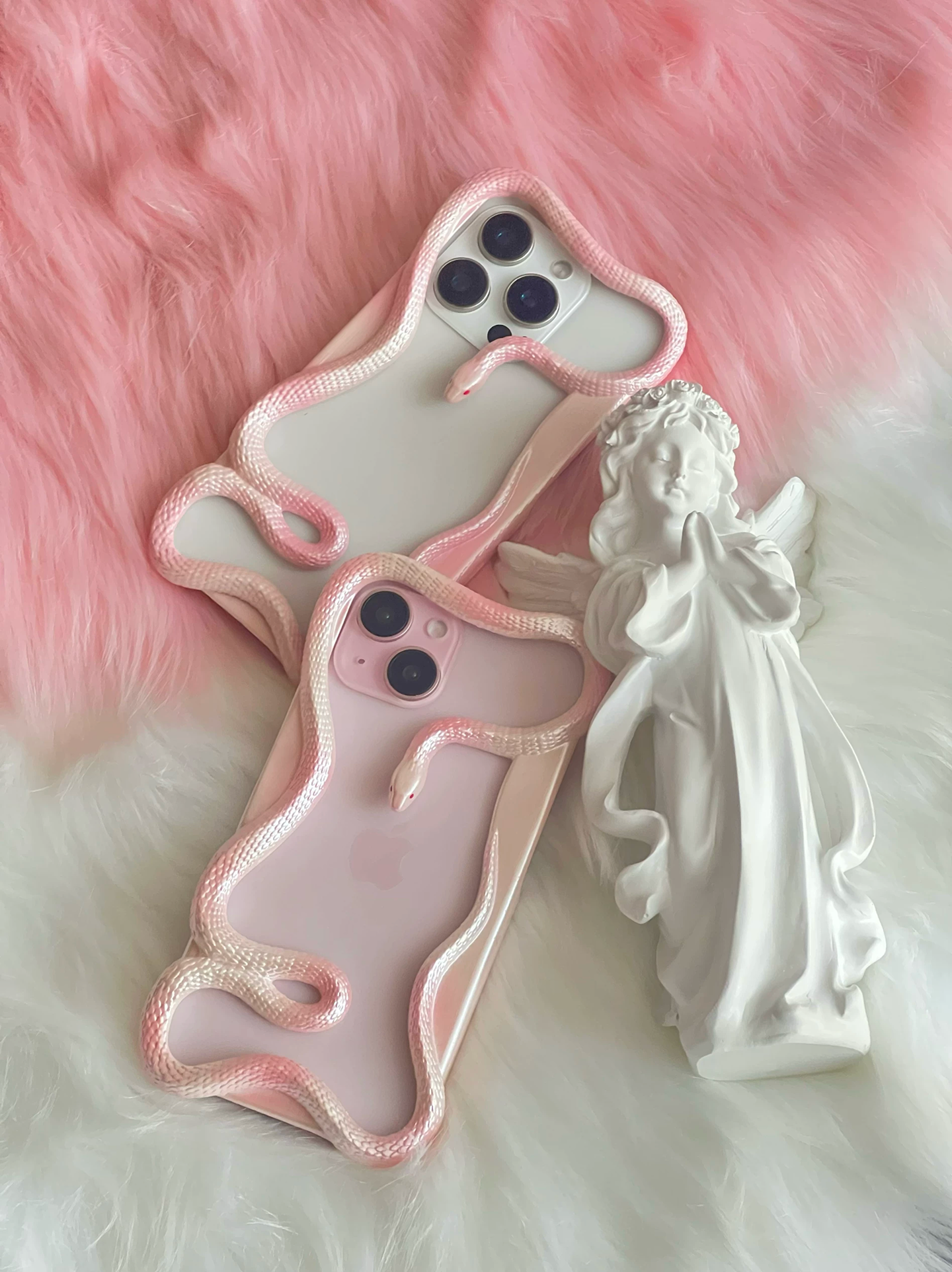 Bold Wrapped Snake Design iPhone Case