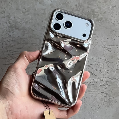 3Dウォーターリップル電気めっきiPhoneケース