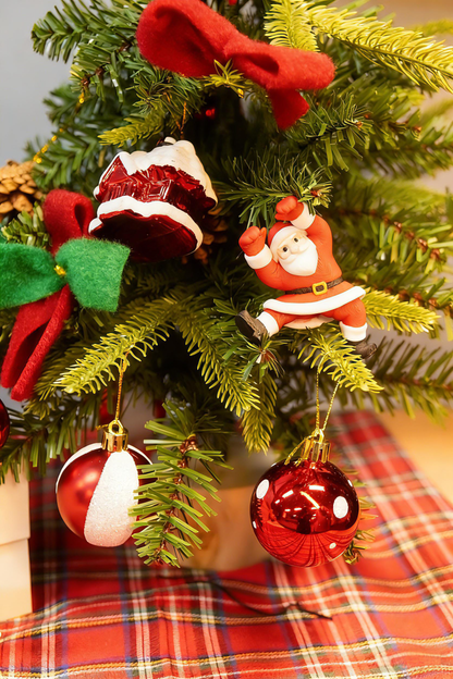 3D printed Santa Claus figurine