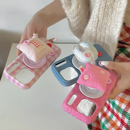 iPhone Case with Sponge Magnetic Stand SEACASE