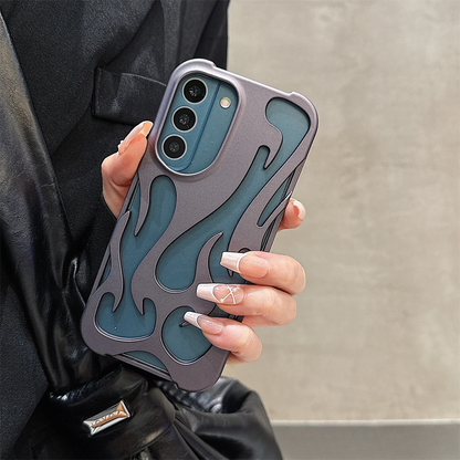 Unique Hollow Flame Samsung Case