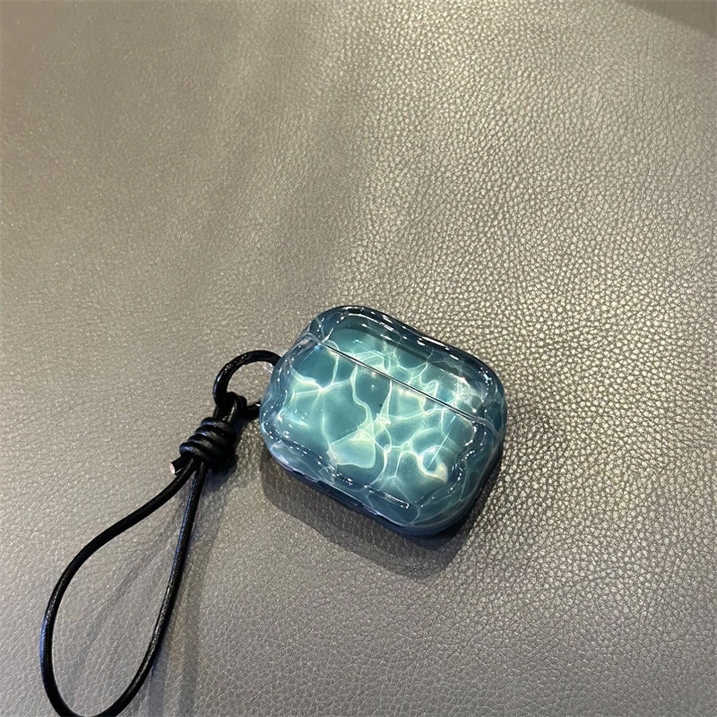 半透明水面波紋AirPodsケース