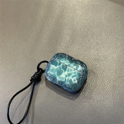 半透明水面波紋AirPodsケース