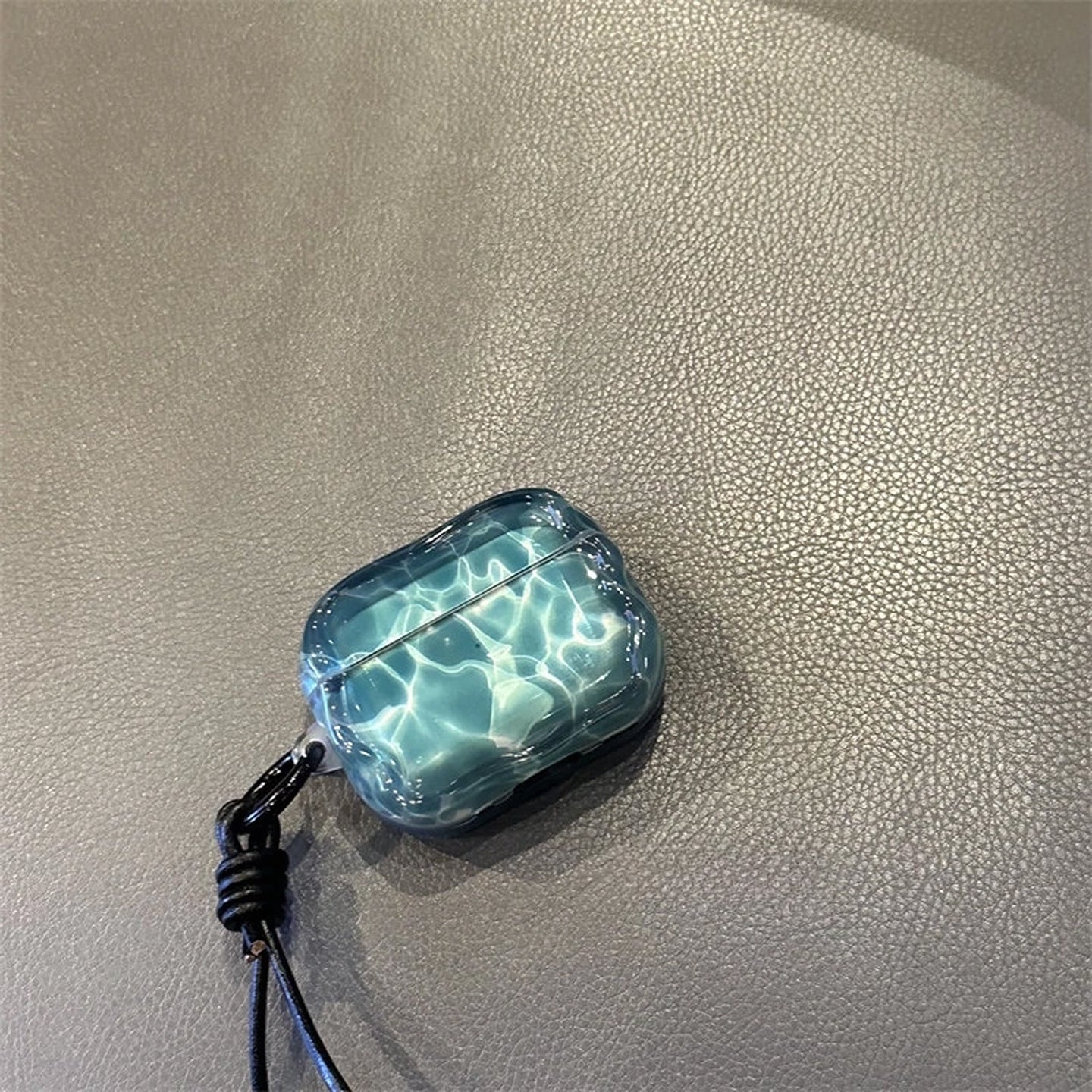半透明水面波紋AirPodsケース