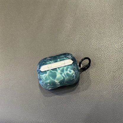半透明水面波紋AirPodsケース