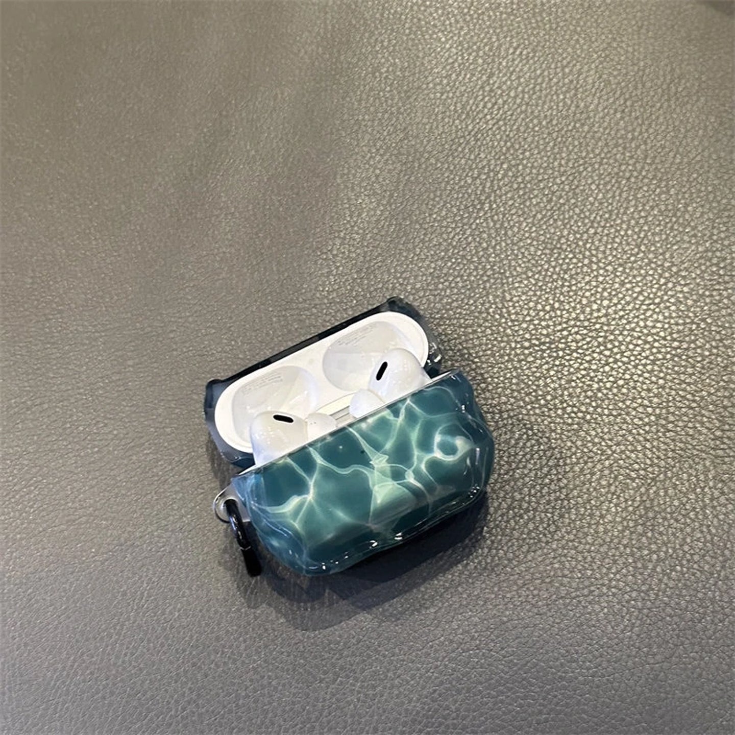 半透明水面波紋AirPodsケース