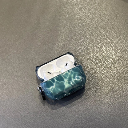 半透明水面波紋AirPodsケース