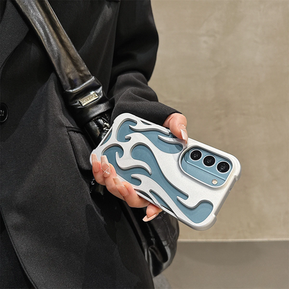 Unique Hollow Flame Samsung Case